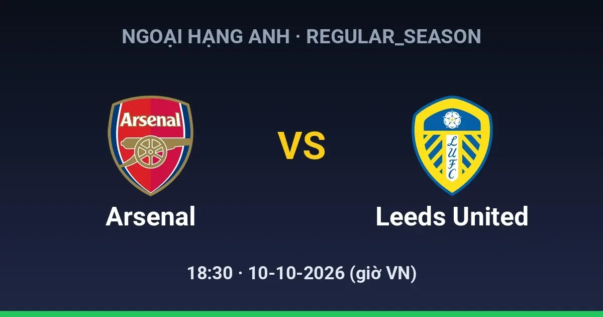 Arsenal FC vs Leeds United FC